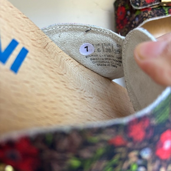 GANNI x DR. Scholl’s Sandals In Flower Beet Red Size Sz 7 - Picture 6 of 7